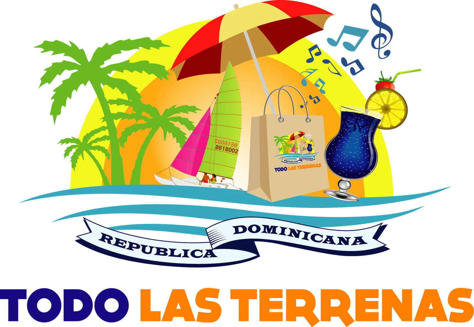 Logo todo las terrenas media
