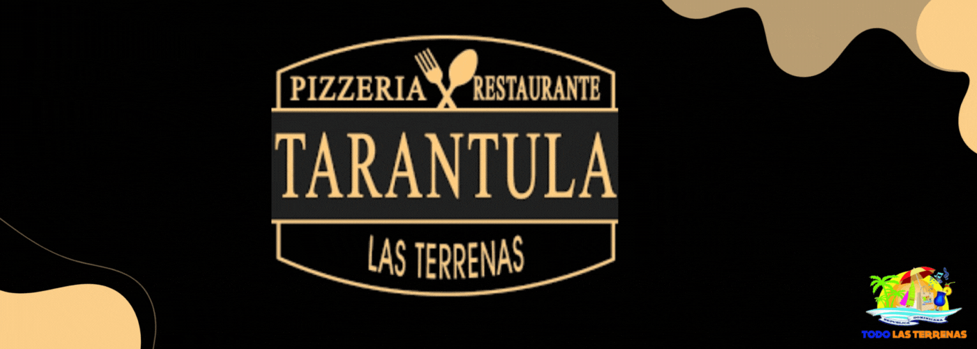Pizzeria restaurante la tarantula los mejores guia playa bonita donde comer cenar cerca de mi gastronomia todo las terrenas samana rd (03)tlt