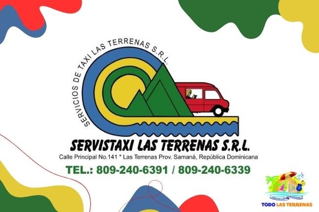 Compania empresa del taxi servistaxi asochotratutena turistico privado traslados al aeropuerto transfers tours vehiculo con chofer transporte todo las terrenas samana (01F)